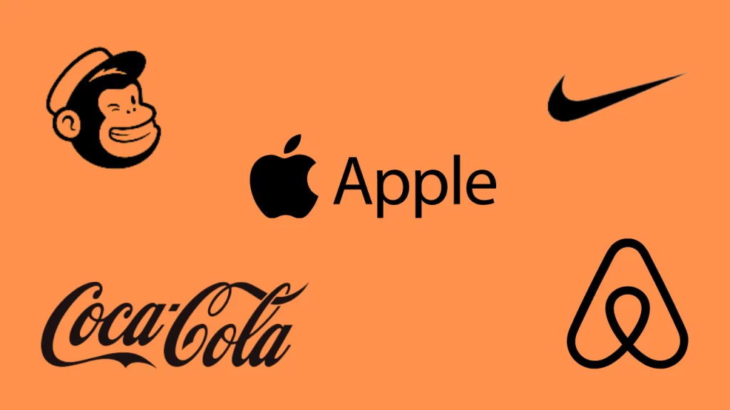 Examples of popular businesses who used graphic designing